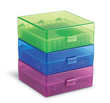 100 well microtube storage boxes