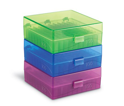 100-Well Microtube Storage Boxes